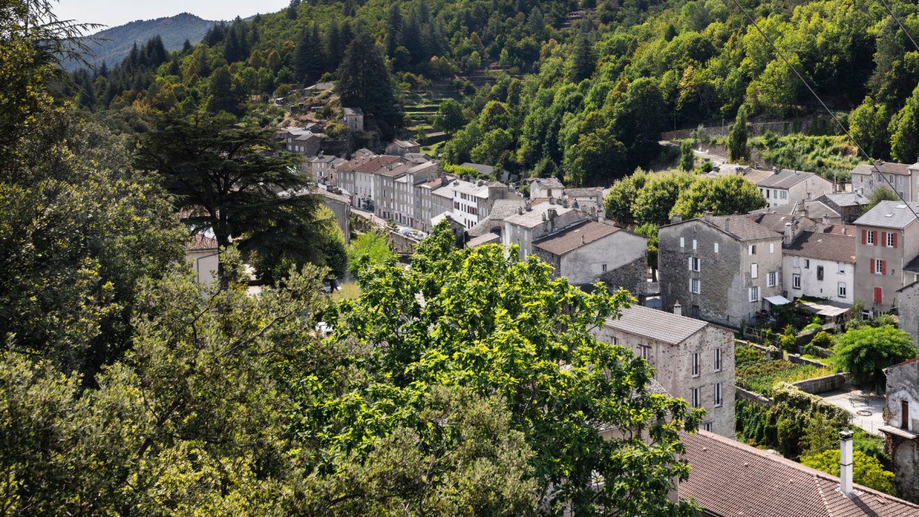 Saint André de Valborgne, village des Cévennes